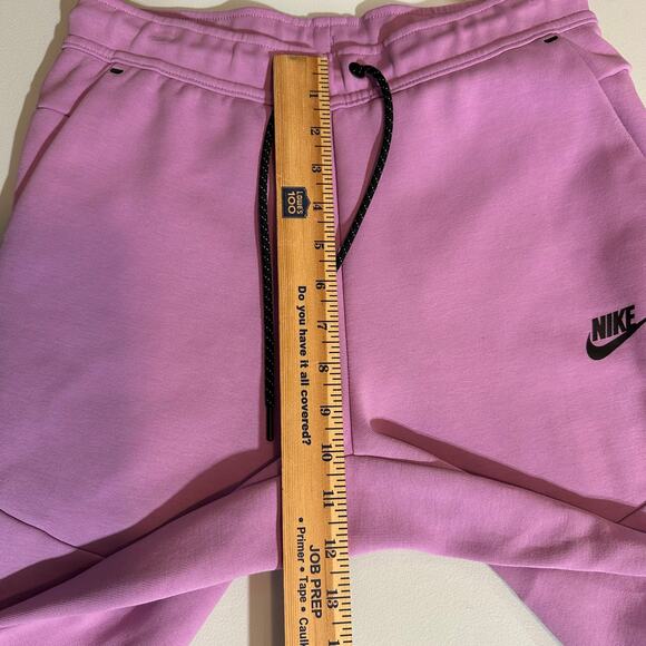 Nike Tech Fleece Joggers Violet Shock Mens Small CU4495-532 Streetwear Flawed - Picture 12 of 13